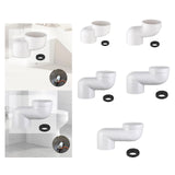 Maxbell Toilet Seat Shifter Professional Anti Blocking Easy Install Bathroom Fixture 7.5cm Shift