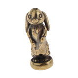 Maxbell Animal Hinge Head Gift Ornament Animal Figurine for Doors Living Room Office Rabbits