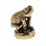 Maxbell Animal Hinge Head Gift Ornament Animal Figurine for Doors Living Room Office Frog