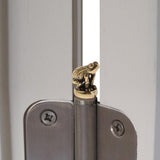 Maxbell Animal Hinge Head Gift Ornament Animal Figurine for Doors Living Room Office Frog