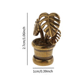 Maxbell Animal Hinge Head Gift Ornament Animal Figurine for Doors Living Room Office Plant