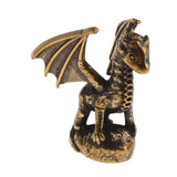 Maxbell Animal Hinge Head Gift Ornament Animal Figurine for Doors Living Room Office Dragon