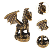 Maxbell Animal Hinge Head Gift Ornament Animal Figurine for Doors Living Room Office Dragon