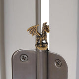 Maxbell Animal Hinge Head Gift Ornament Animal Figurine for Doors Living Room Office Dragon