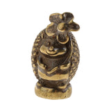 Maxbell Animal Hinge Head Gift Ornament Animal Figurine for Doors Living Room Office Hedgehog