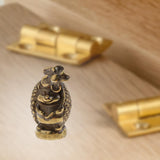 Maxbell Animal Hinge Head Gift Ornament Animal Figurine for Doors Living Room Office Hedgehog