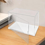 Maxbell Clear Acrylic Display Case for Small Toys for Vehicles Models Action Figures