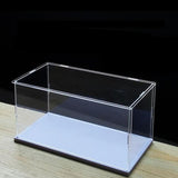 Maxbell Clear Acrylic Display Case for Small Toys for Vehicles Models Action Figures