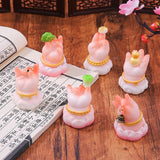 Maxbell Buddha Hand Statue Incense Stick Holder Decorative Lightweight Resin Artwork