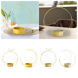 Maxbell Flower Basket Decoration Modern Iron Art Flower Stand for Party Dorm Kitchen Apple