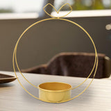 Maxbell Flower Basket Decoration Modern Iron Art Flower Stand for Party Dorm Kitchen Apple