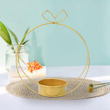 Maxbell Flower Basket Decoration Modern Iron Art Flower Stand for Party Dorm Kitchen Apple