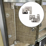 Maxbell Restroom Partition Hinges Sturdy Gate Hinge for Hotel Bathroom Shopping Mall For 18mm