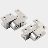 Maxbell Restroom Partition Hinges Sturdy Gate Hinge for Hotel Bathroom Shopping Mall For 18mm