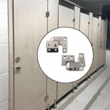 Maxbell Restroom Partition Hinges Sturdy Gate Hinge for Hotel Bathroom Shopping Mall For 25mm