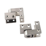 Maxbell Restroom Partition Hinges Sturdy Gate Hinge for Hotel Bathroom Shopping Mall For 25mm