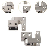 Maxbell Restroom Partition Hinges Sturdy Gate Hinge for Hotel Bathroom Shopping Mall For 25mm