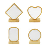 Maxbell Wooden Picture Frame Unique Decorative Desktop Decor for Office Home Desktop Rectangle