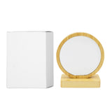 Maxbell Wooden Picture Frame Unique Decorative Desktop Decor for Office Home Desktop Round