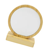 Maxbell Wooden Picture Frame Unique Decorative Desktop Decor for Office Home Desktop Round