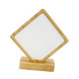 Maxbell Wooden Picture Frame Unique Decorative Desktop Decor for Office Home Desktop Rhombus