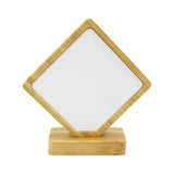 Maxbell Wooden Picture Frame Unique Decorative Desktop Decor for Office Home Desktop Rhombus