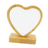 Maxbell Wooden Picture Frame Unique Decorative Desktop Decor for Office Home Desktop Heart