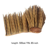 Maxbell Artificial Thatch Roofing Reusable Ornament Decorative for Fences Garden