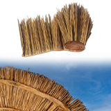 Maxbell Artificial Thatch Roofing Reusable Ornament Decorative for Fences Garden