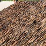 Maxbell Artificial Thatch Roofing Reusable Ornament Decorative for Fences Garden