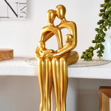 Maxbell Abstract Figurine Craft Decorative Abstract Statue for Home Shelf Restaurant