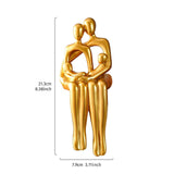 Maxbell Abstract Figurine Craft Decorative Abstract Statue for Home Shelf Restaurant