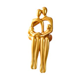 Maxbell Abstract Figurine Craft Decorative Abstract Statue for Home Shelf Restaurant