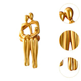 Maxbell Abstract Figurine Craft Decorative Abstract Statue for Home Shelf Restaurant