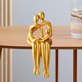 Maxbell Abstract Figurine Craft Decorative Abstract Statue for Home Shelf Restaurant
