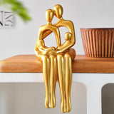 Maxbell Abstract Figurine Craft Decorative Abstract Statue for Home Shelf Restaurant