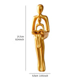 Maxbell Abstract Statue Abstract Family Sculpture for Living Room Desktop Restaurant