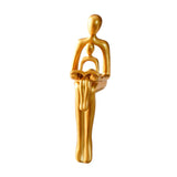 Maxbell Abstract Statue Abstract Family Sculpture for Living Room Desktop Restaurant