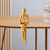 Maxbell Abstract Statue Abstract Family Sculpture for Living Room Desktop Restaurant