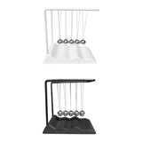 Maxbell Newton's Cradle Balance Balls Physics Gadget for Bedroom Desktop Living Room White