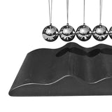 Maxbell Newton's Cradle Balance Balls Physics Gadget for Bedroom Desktop Living Room Black