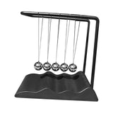 Maxbell Newton's Cradle Balance Balls Physics Gadget for Bedroom Desktop Living Room Black