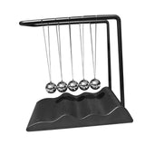 Maxbell Newton's Cradle Balance Balls Physics Gadget for Bedroom Desktop Living Room Black
