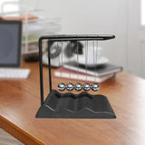 Maxbell Newton's Cradle Balance Balls Physics Gadget for Bedroom Desktop Living Room Black