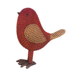 Maxbell Bird Figurine Collectible Bird Statue for Office Birthday Tabletop Ornaments Red