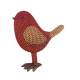 Maxbell Bird Figurine Collectible Bird Statue for Office Birthday Tabletop Ornaments Red