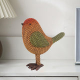 Maxbell Bird Figurine Collectible Bird Statue for Office Birthday Tabletop Ornaments Yellow