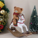 Maxbell Children's Day Gift Bear Statues Cute Animal Figurine for Bedroom Yard Table