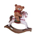 Maxbell Children's Day Gift Bear Statues Cute Animal Figurine for Bedroom Yard Table
