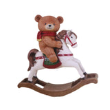Maxbell Children's Day Gift Bear Statues Cute Animal Figurine for Bedroom Yard Table